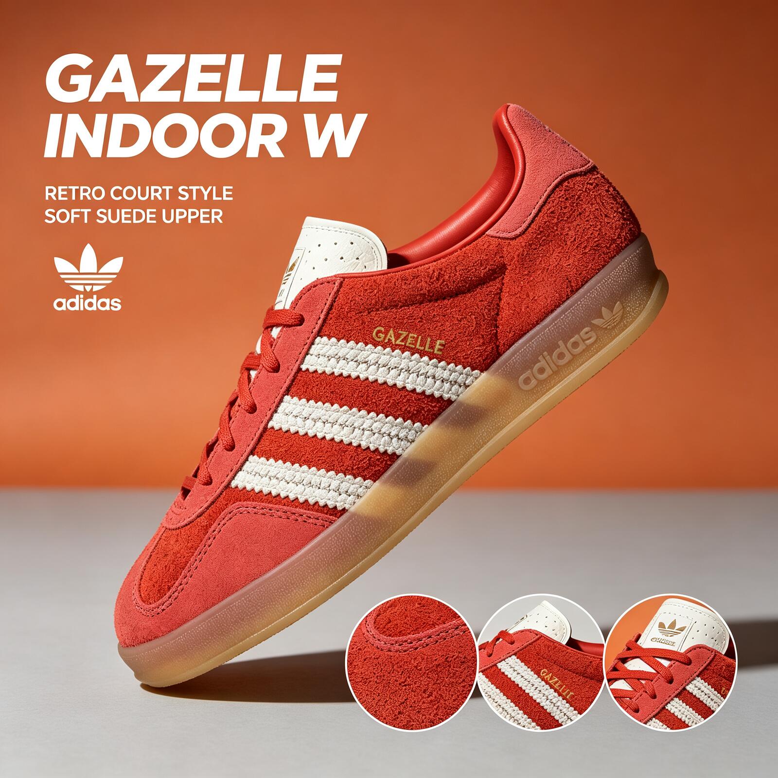 Adidas GAZELLE INDOOR W KI7169 - Adidas Shoes Gazelle reseña y precio
